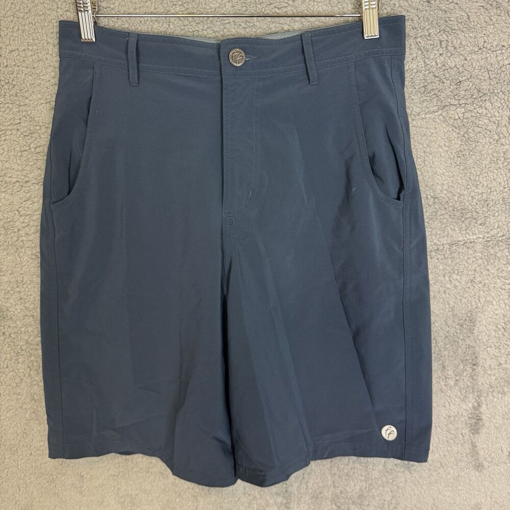 Free Fly Shorts Mens 30 Blue‎ Performance Stretch Chino Golf Casual